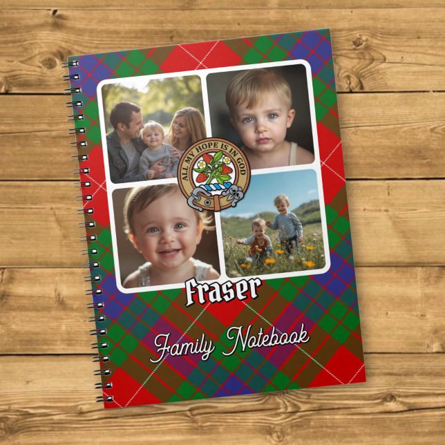 Fraser Family Photo Collage Notebook (Creator Uploaded)