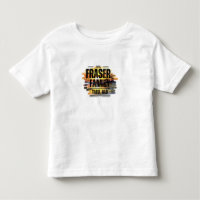 Fraser Family Reunion 2025 Design 16 ToddlerTShirt