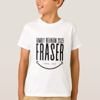 Fraser Family Reunion 2025 Design 3 Kids T-Shirt