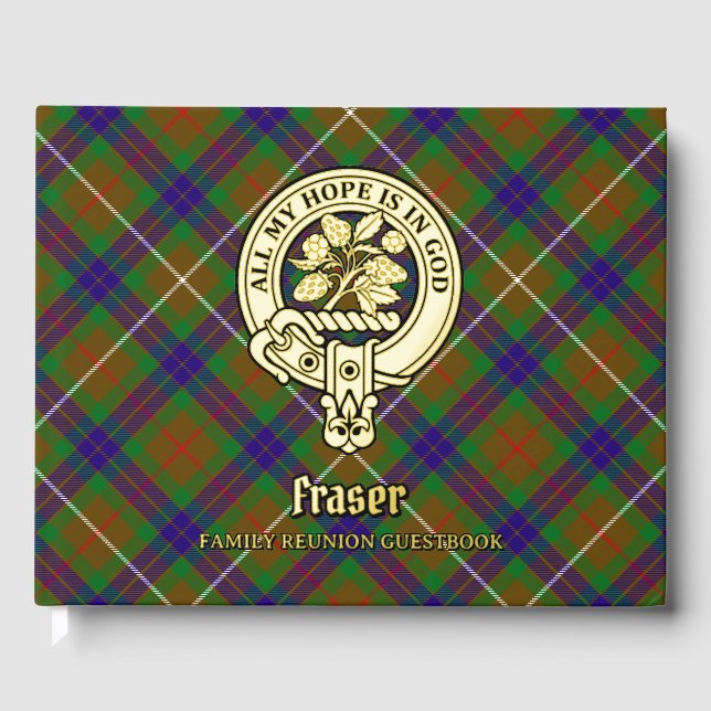 Fraser Family Reunion Guest Book (Front)