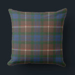 Fraser Hunting Ancient Original Scottish Tartan Cushion<br><div class="desc">Beautiful Scottish Clan Tartans in their original form offered on a multitude of products in The Plaid Shop. What makes my tartans different from the others on this site? My tartan images are scanned from original cloth. You will see woollen cloth lines in these tartans that make them look as...</div>