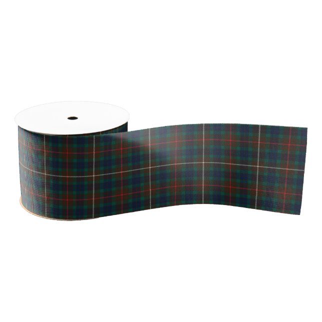 Fraser Hunting Tartan Plaid Pattern Grosgrain Ribbon (Spool)