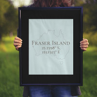 Fraser Island Australia Latitude & Longitude