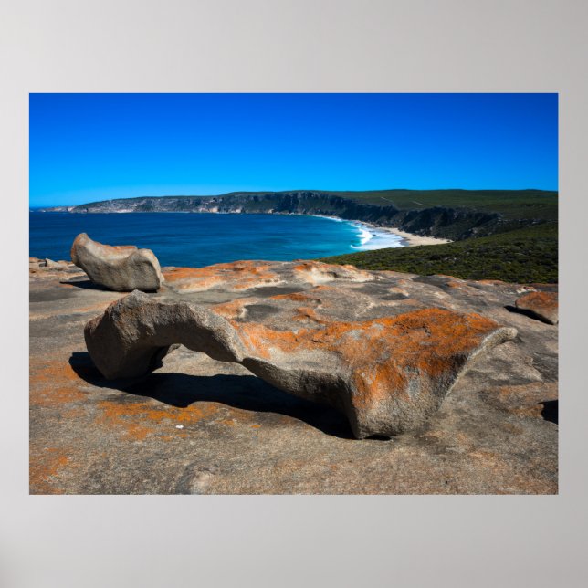 Fraser Island coastline scenic landscape Australia Poster (Front)