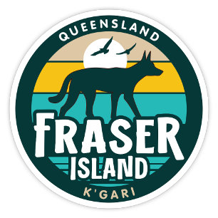 Fraser Island, Queensland Australia Sticker