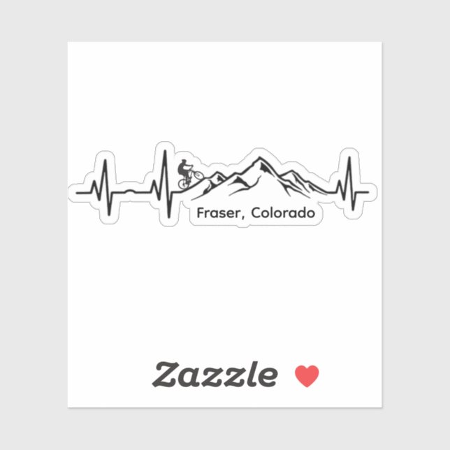 Fraser MTB Vinyl Sticker (Sheet)