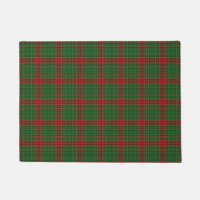 Fraser of Castle Leathers Tartan Doormat (Front)