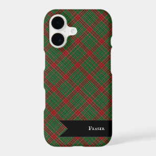 Fraser of Castle Leathers Tartan Plaid Pattern