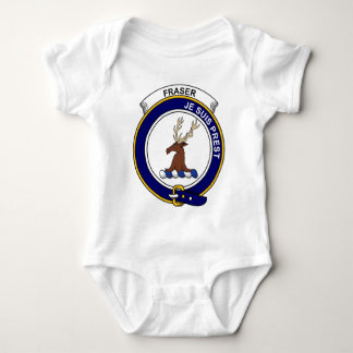 Fraser (of Lovat) Clan Badge Baby Bodysuit