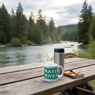 Fraser River Road Sign Coffee Mug