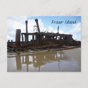 fraser shipwreck postcard
