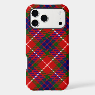Fraser tartan red green blue purple plaid