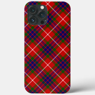 Fraser tartan red green blue purple plaid iPhone 13 pro max case