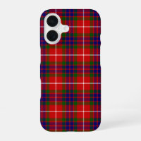 Fraser tartan red green blue purple plaid
