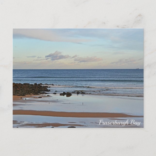 Fraserburgh Bay, Scotland Postcard (Front)
