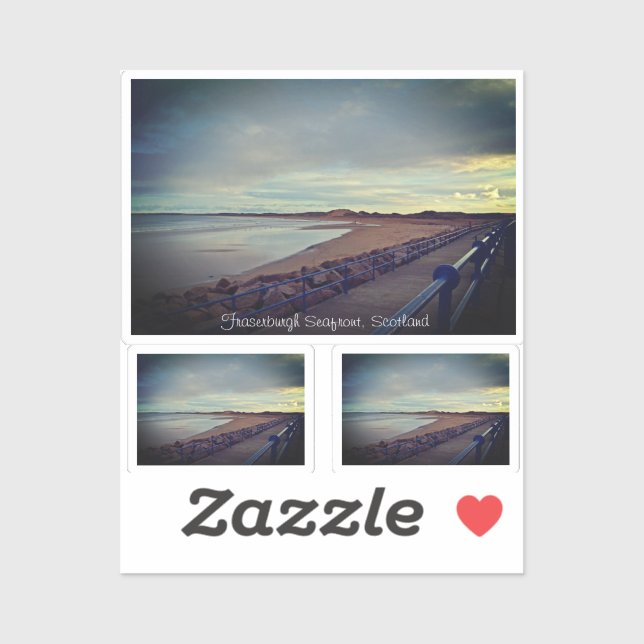 Fraserburgh Bay Seafront Walk, Scotland 3 Picture  (Sheet)