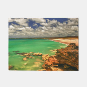 Frasers Beach Tasmania Doormat