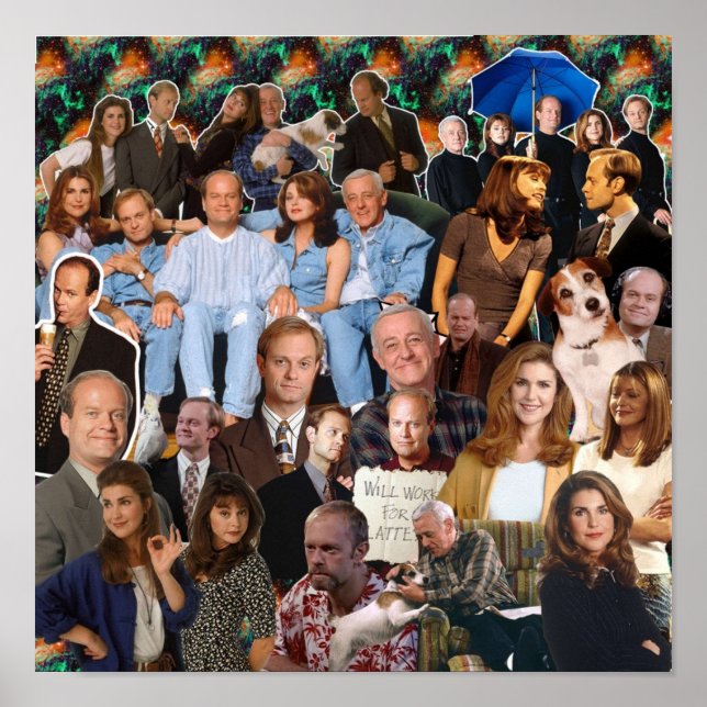 frasier collage poster (Front)