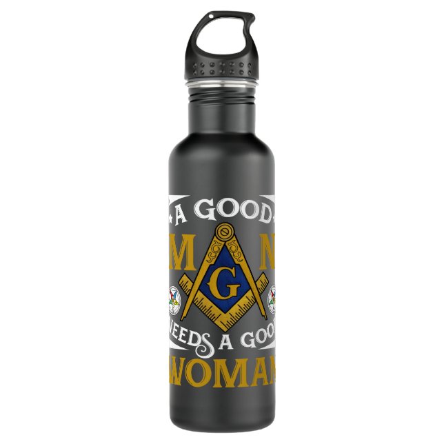 Fraternal & Masonic Shirts - Freemasonry Apparel C 710 Ml Water Bottle (Front)