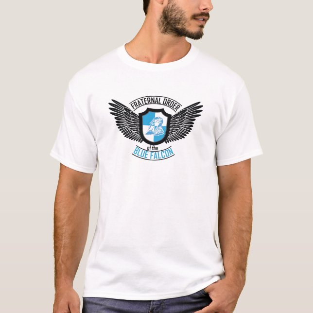 Fraternal Order of The Blue Falcon, Blue Falcon T-Shirt (Front)