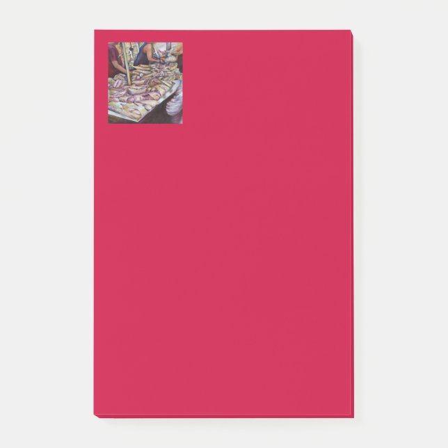 Fraternising with Fresh Fish Post-it Notes (Front)