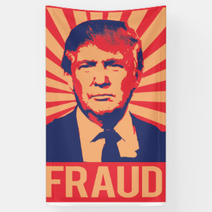 Fraud Donald Trump - Banner