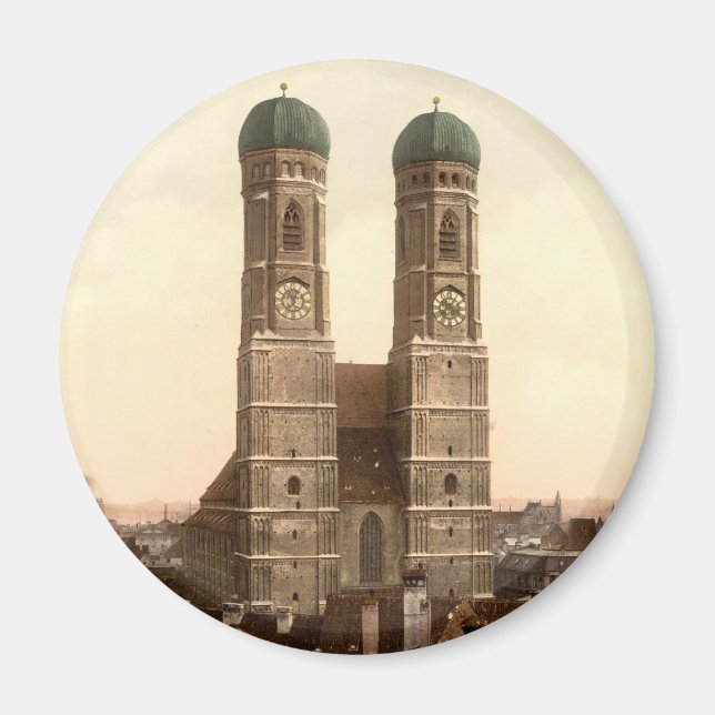 Frauenkirche, Munich, Bavaria, Germany Magnet (Front)