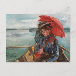 Fräulein Heck Lovis Corinth Postcard
