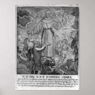 Fray Junipero Serra Poster