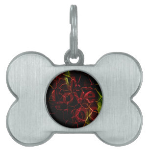 Frayed Edges, Strong Heart: Unbreakable Love Pet ID Tag
