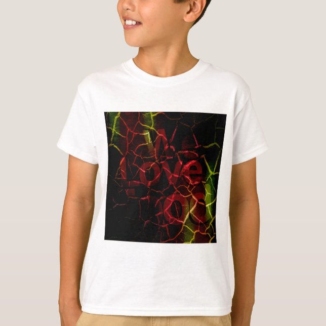 Frayed Edges, Strong Heart: Unbreakable Love  T-Shirt (Front)