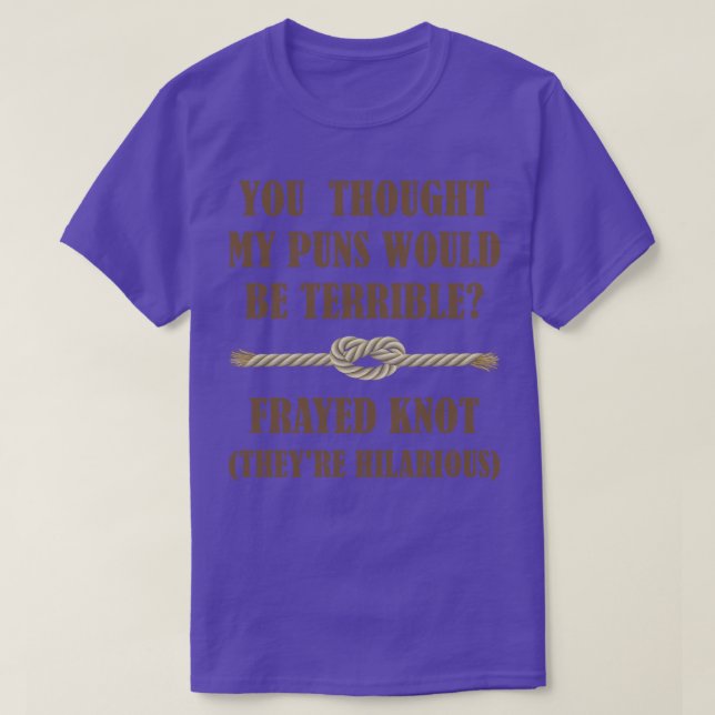 Frayed Knot 2 T-Shirt (Design Front)