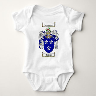 FRAZIER FAMILY CREST - FRAZIER COAT OF ARMS BABY BODYSUIT