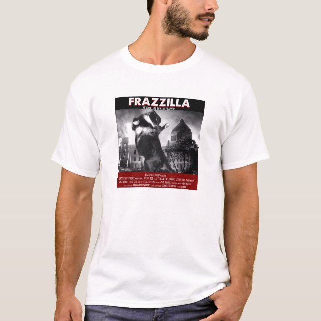 Frazzilla Cat T-shirt (Front)