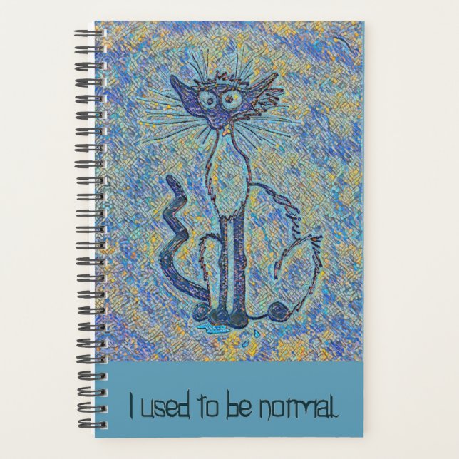 Frazzled Cat Planner (Front)