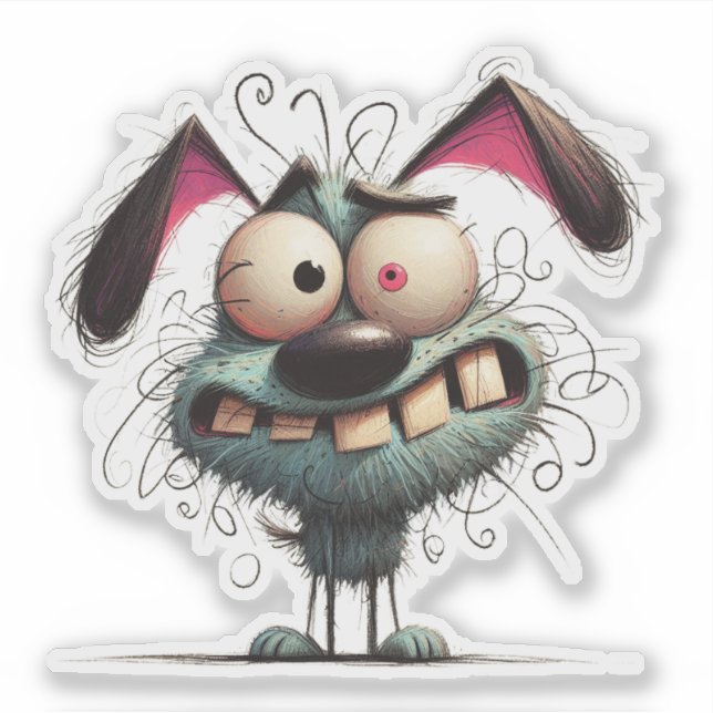 Frazzled Doggie   (Front)