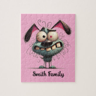 Frazzled Doggie Personalised Puzzle