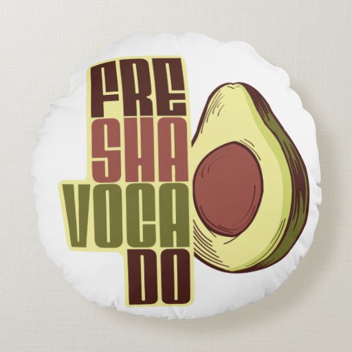 Image of FRE SHA VOCA DO Round Cushion