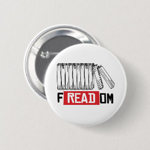 FREADOM 6 CM ROUND BADGE