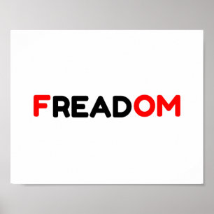 FREADOM READ POSTER