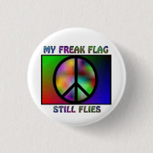 Freak Flag 3 Cm Round Badge