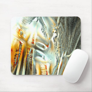 Freak grey texture burning parts to digital cutout mouse mat