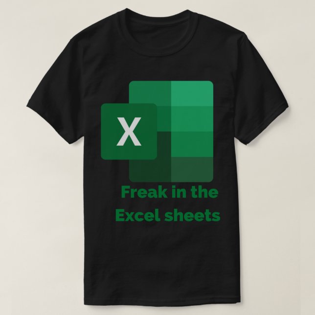Freak in The Excel Sheets  Classic T-Shirt (Design Front)
