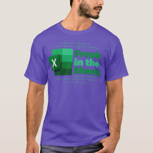 Freak in the Sheets Green Design 1 T-Shirt