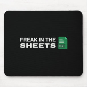 Freak in the sheets mouse mat