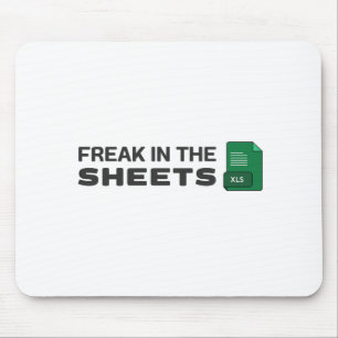 Freak in the sheets mouse mat