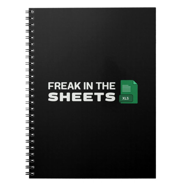 Freak in the sheets notebook (Front)