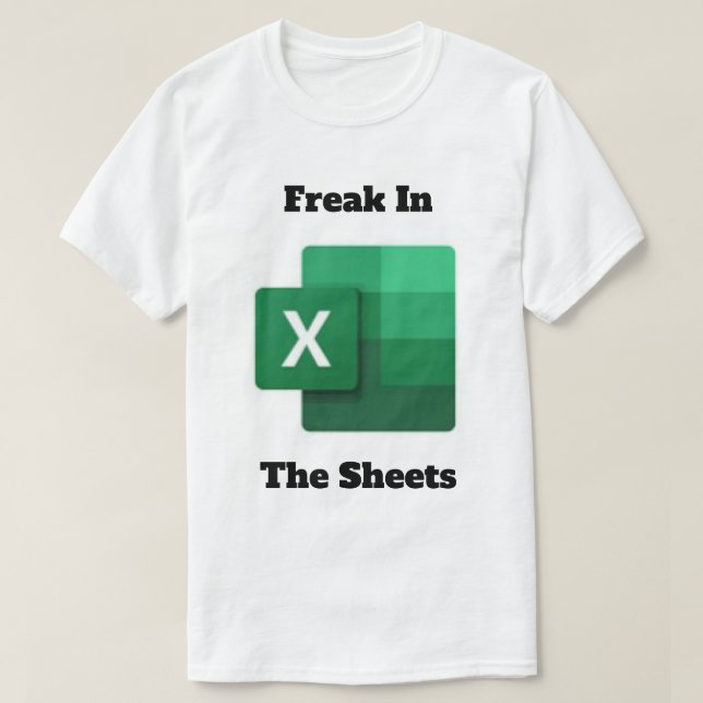 Freak In The Sheets T-Shirt (Design Front)