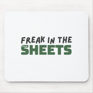 Freak in the spreadsheets mouse pad