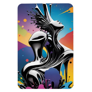 Freak Matching - Ken Gauge Surreal Art Magnet